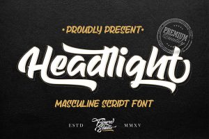 Headlight – Stylish Bold Font