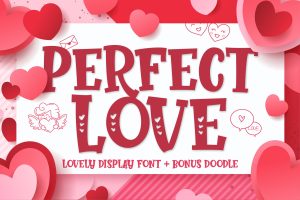 Perfect Love – Warm Display Font
