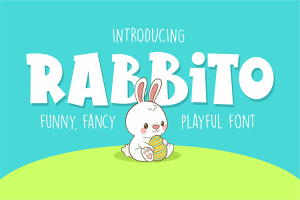 Rabbito – Cute Display Font