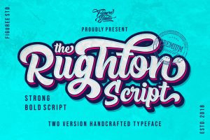 The Rughton – Strong Bold Script