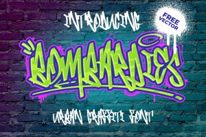 Bombardies – Modern Graffiti Font
