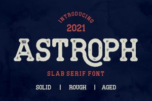 Astroph – Retro Slab Serif