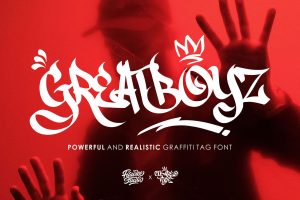 Greatboyz – Graffiti Tag Font