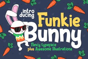 Funkie Bunny – Joyful Easter Font