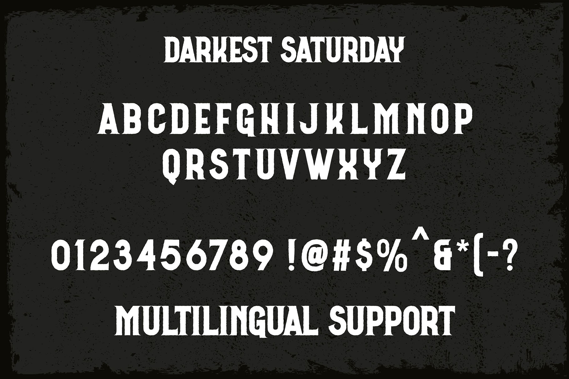 Darkest Saturday