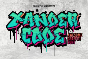Xandercode – Awesome Graffiti Font