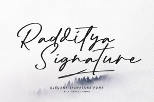 Radditya - Elegant Signature Font