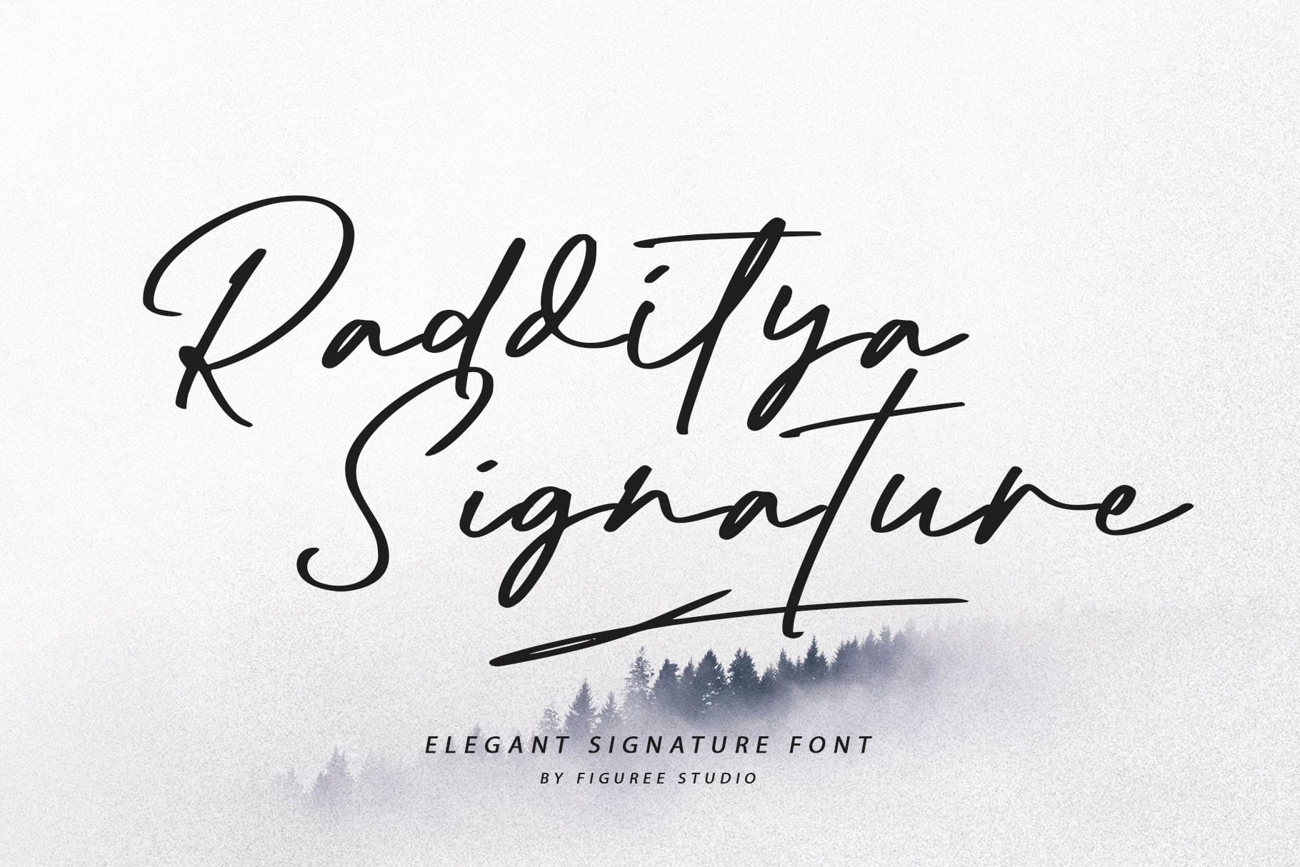 Radditya Signature - Elegant Handwritten Font