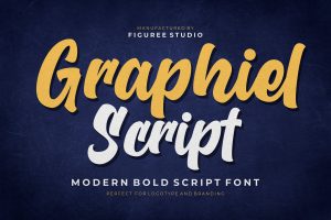 Graphiel – Modern Bold Script