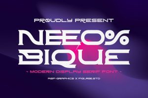 Neobique – Modern Display Serif
