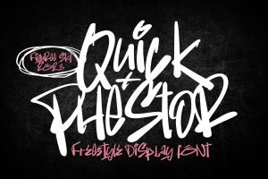 Quick Phestor – Freestyle Display Font