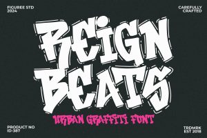 Reign Beats – Urban Graffiti Font