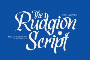 Rudgion – Classy Bold Script