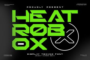Heat Robox – Ultimate Futuristic Font