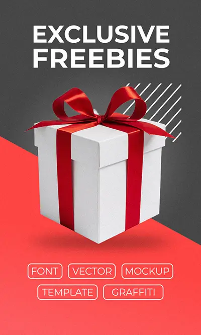 Exclusive Freebies — Fonts, Graphics, Mockups & More
