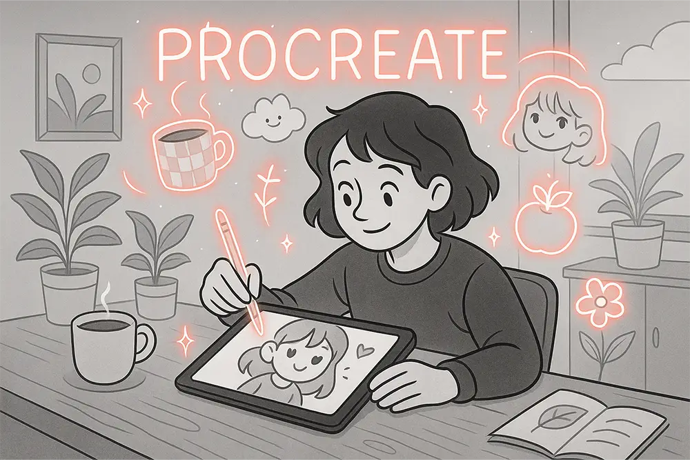 Procreate Drawing Made Easy: 25 Simple Ideas for Total Beginners ...