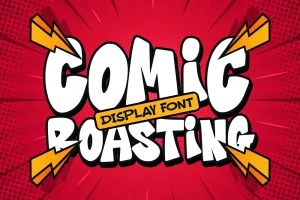 Comic Roasting – Comic Display Font