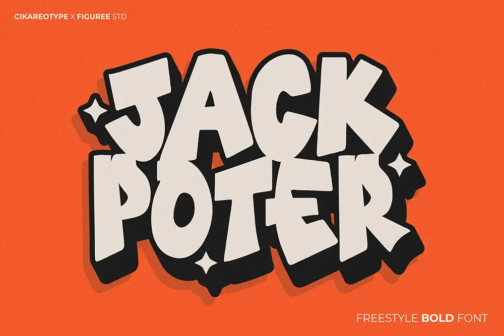 Jackpoter – Freestyle Bold Font