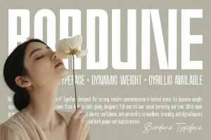 Bordune – Condensed Sans Serif Font