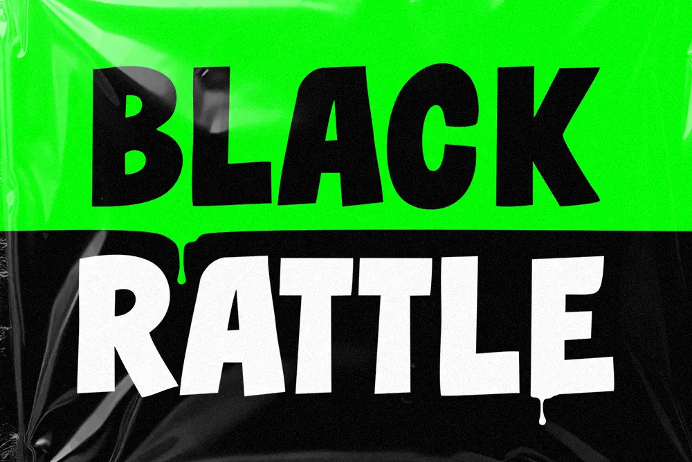 Black Rattle – Display Sans Serif Font