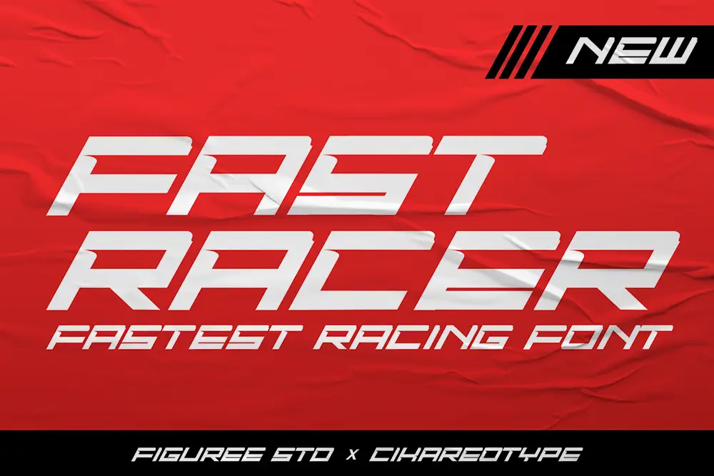 Fast Racer – Fastest Racing Font