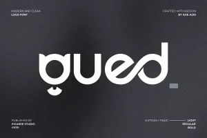 Gued – Geometric Sans Serif Font