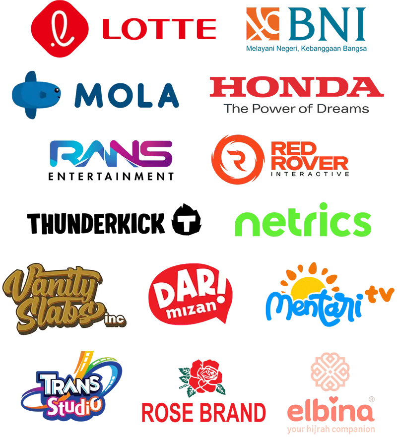 Partner brands vertical layout