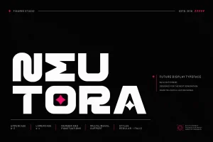 Neutora – Bold Futuristic Font