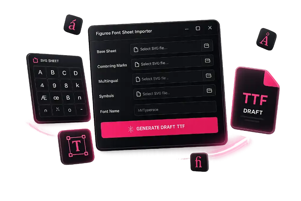 Font Sheet Importer