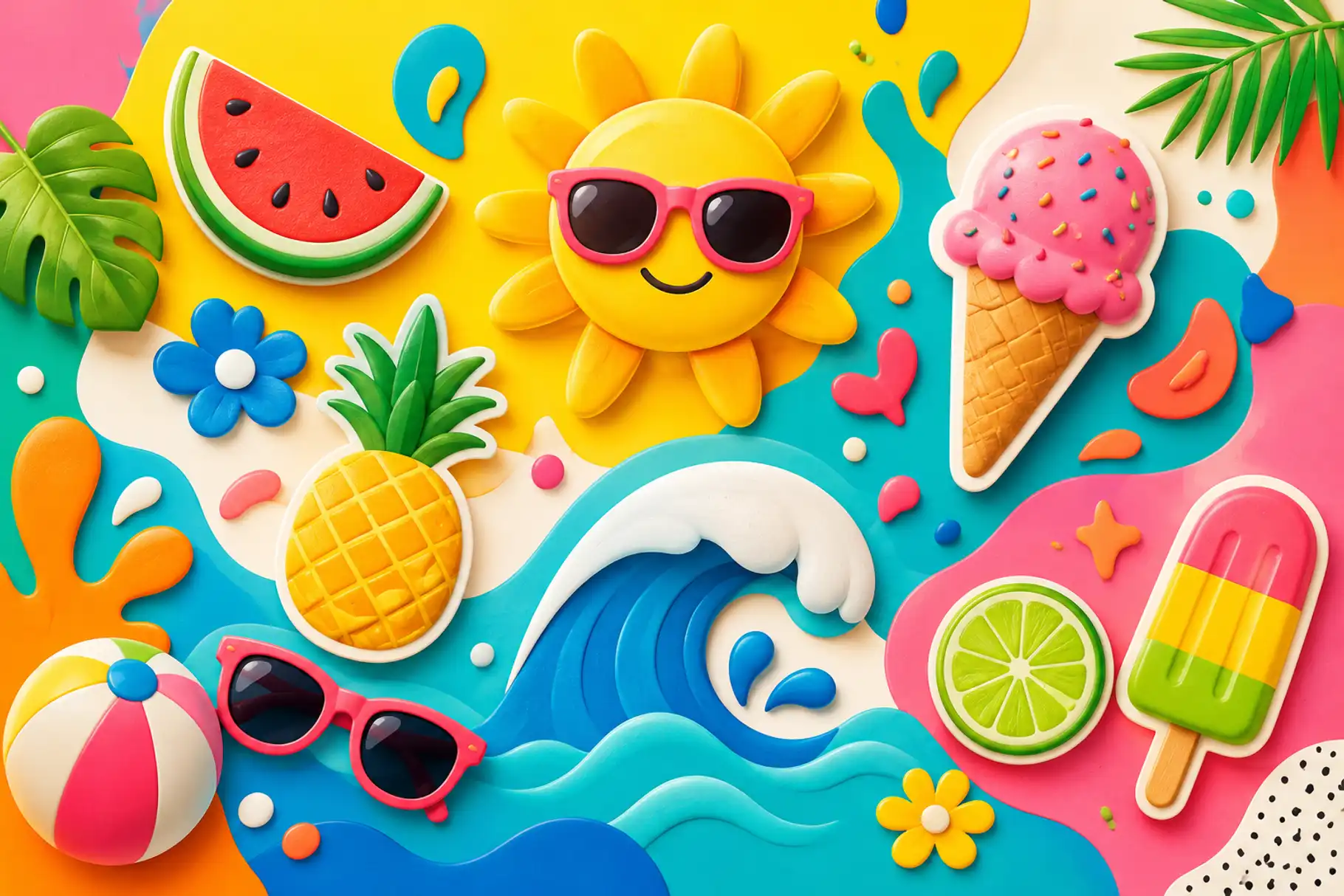 Playful Pop Summer Style
