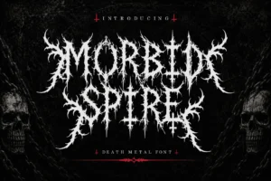 Morbid Spire – Death Metal Font